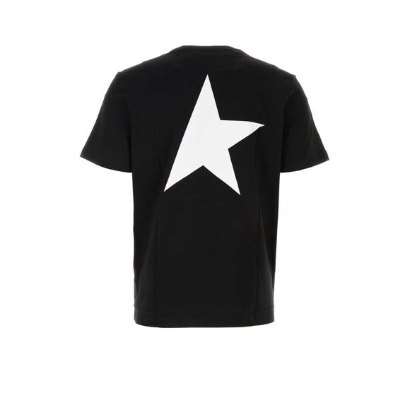 Golden Goose Deluxe Brand Men Black Cotton T-Shirt
